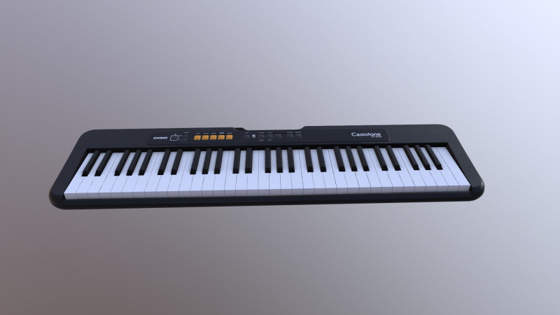 Casio Casiotone Model 3D .c4d .max .obj .3ds .fbx .stl .blend 