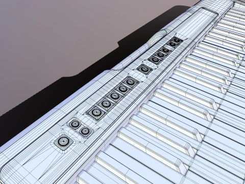 Casio Casiotone 3D Model