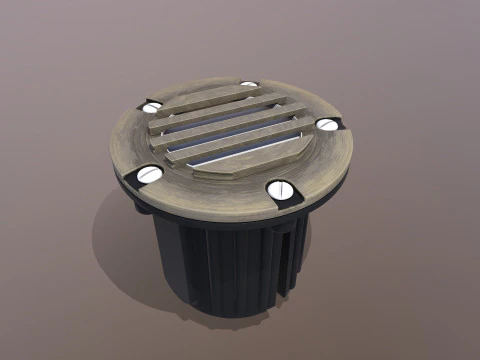 Au&szlig;enbrunnenlicht 3D Modell