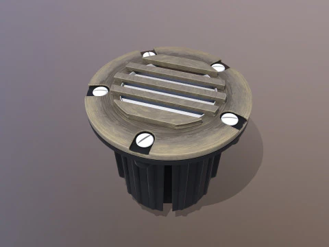 Outdoor Well Light 3D Model