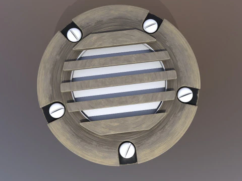 Outdoor Well Light 3D Model