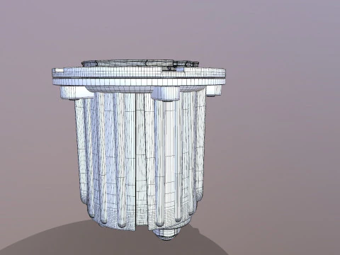Outdoor Well Light 3D Model