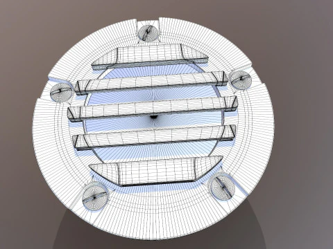 Outdoor Well Light 3D Model