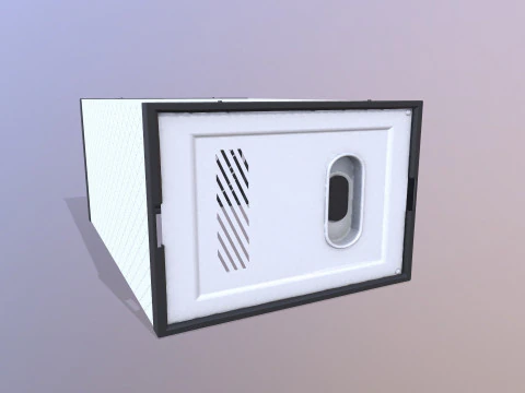 Locker Case 3D Model