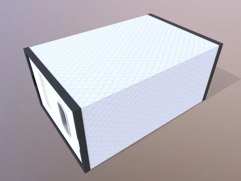 Locker Case 3D Model