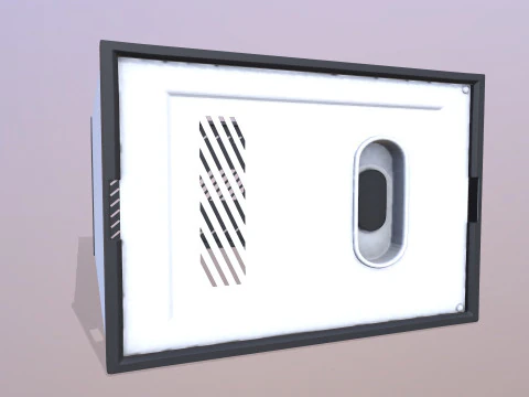 Locker Case 3D Model