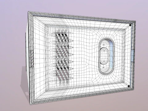 Locker Case 3D Model