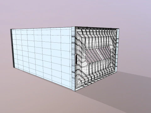 Locker Case 3D Model