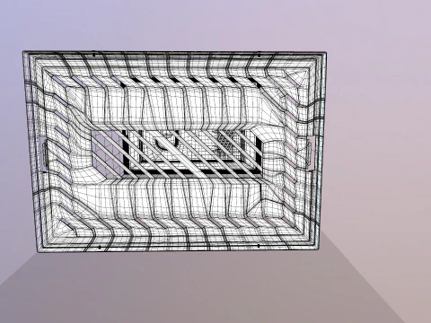 Locker Case 3D Model