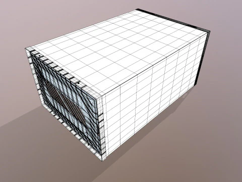 Locker Case 3D Model