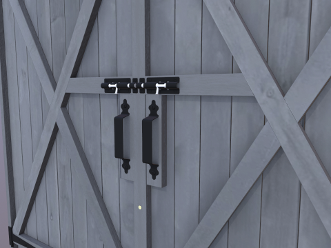 Outdoor Storage Cabinet 3D Model