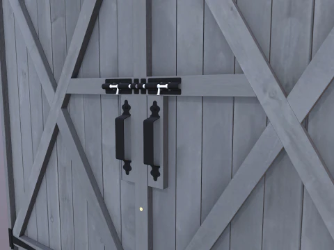 Outdoor Storage Cabinet 3D Model