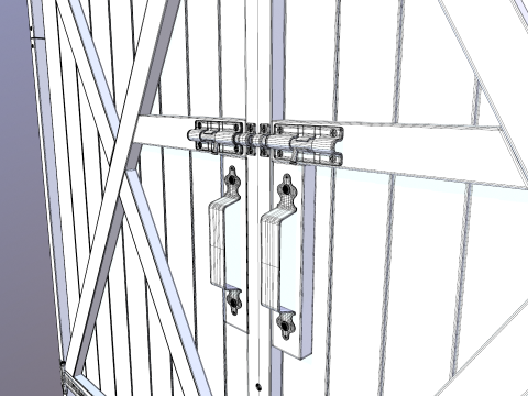 Outdoor Storage Cabinet 3D Model
