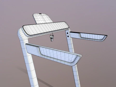 Treadmill BTW 3D Model