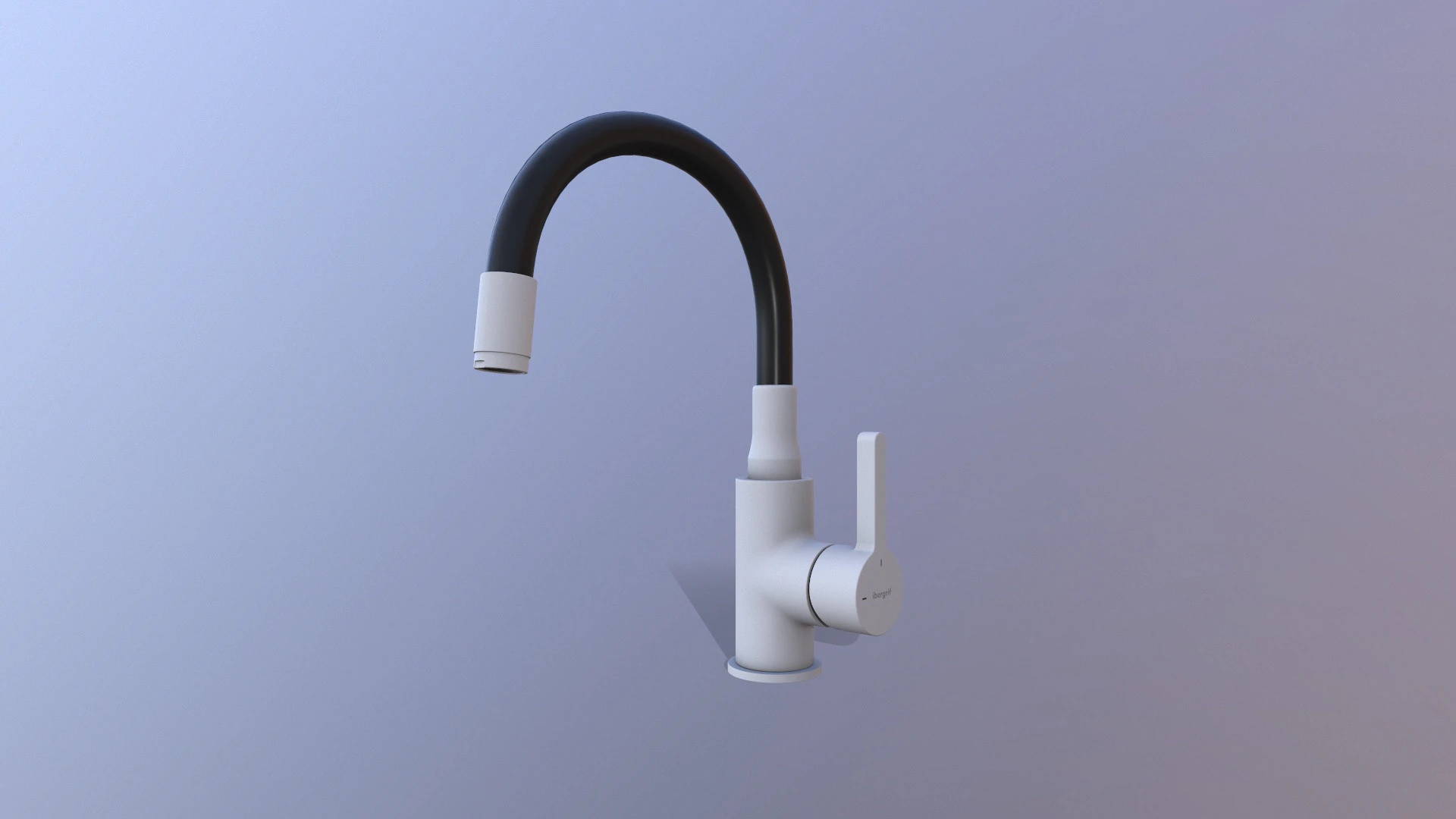 Kitchen Mixer Faucet 3D Model .c4d .max .obj .3ds .fbx .stl .blend 