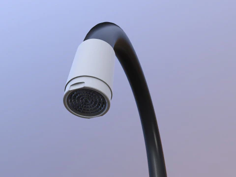 Kitchen Mixer Faucet 3D Model