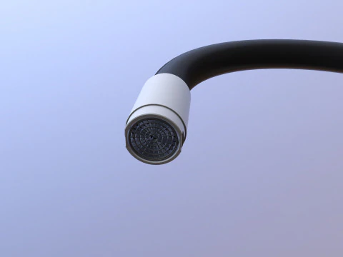 Kitchen Mixer Faucet 3D Model
