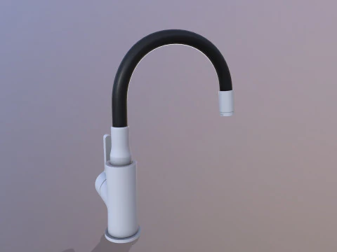 Kitchen Mixer Faucet 3D Model