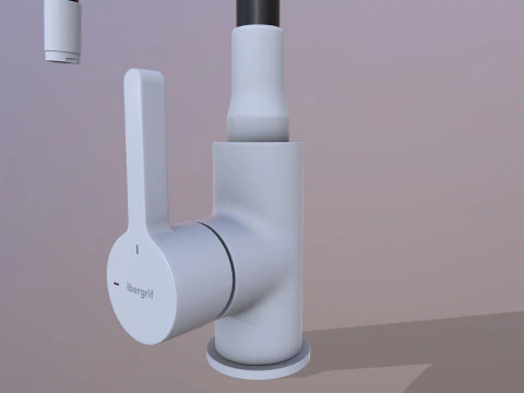 Kitchen Mixer Faucet 3D Model