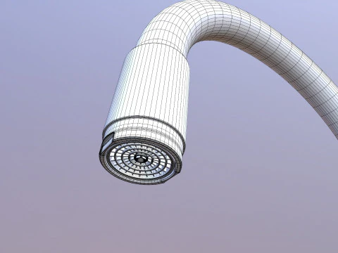 Kitchen Mixer Faucet 3D Model
