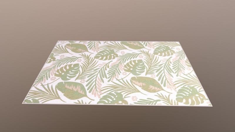 Accent Rug 3D Model .c4d .max .obj .3ds .fbx .stl .blend