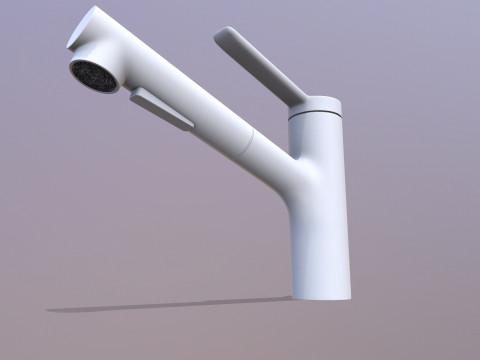 욕실 수도꼭지 3D 모델