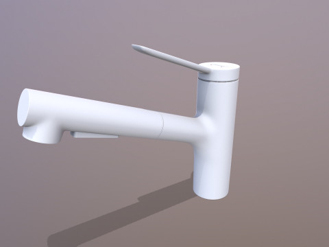 Bateria łazienkowa Model 3D