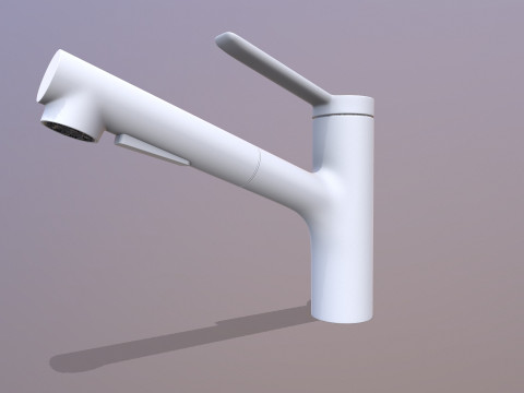 Bateria łazienkowa Model 3D
