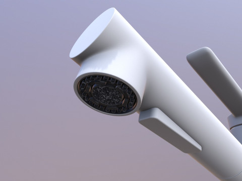 Bateria łazienkowa Model 3D