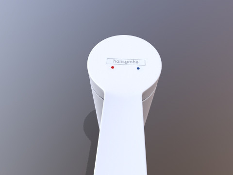 Bateria łazienkowa Model 3D