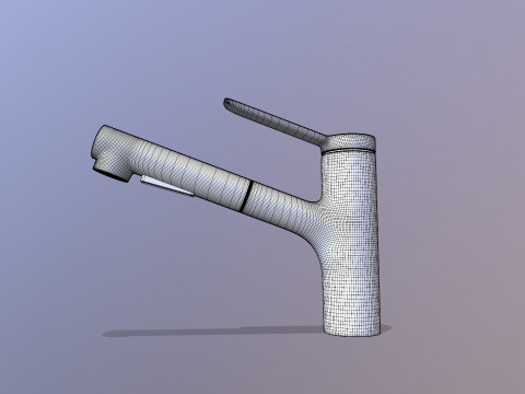 Bateria łazienkowa Model 3D