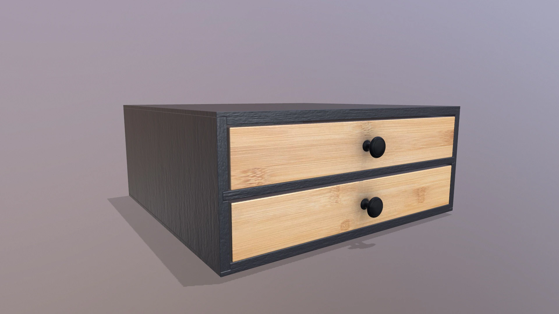 Drawer 3D Model .c4d .max .obj .3ds .fbx .stl .blend 