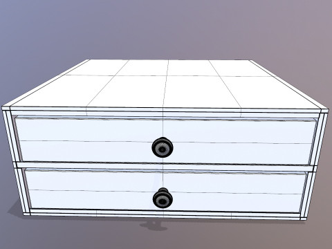 Шухляда 3D Модель