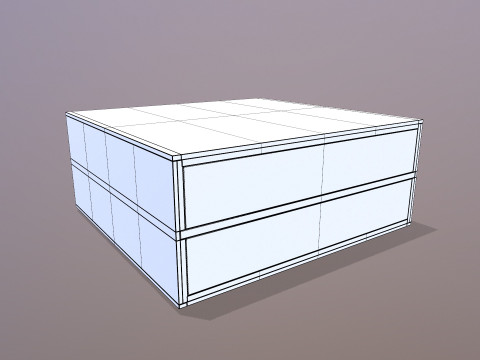 Шухляда 3D Модель