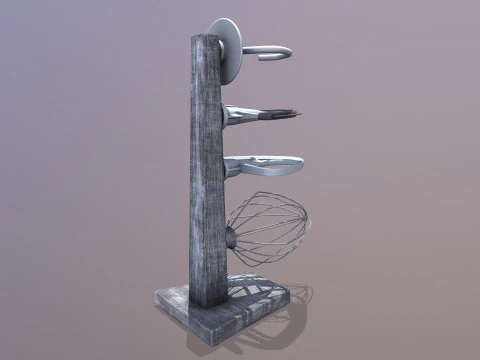 Supporto elettrico Modello 3D