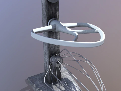 Supporto elettrico Modello 3D