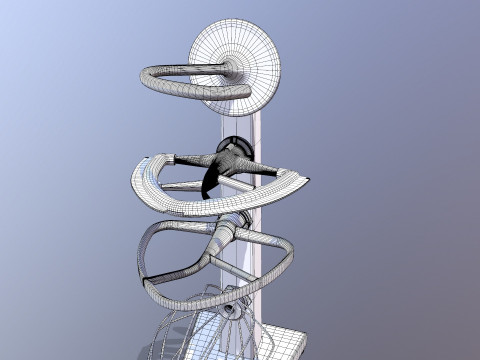 Електрична підставка 3D Модель