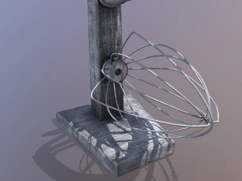 Supporto elettrico Modello 3D