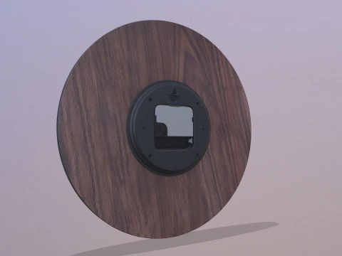 Wall Clock 3D Model
