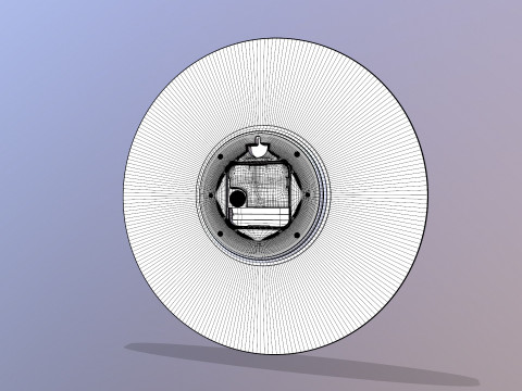 Jam Dinding Model 3D