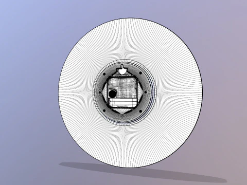 Wall Clock 3D Model