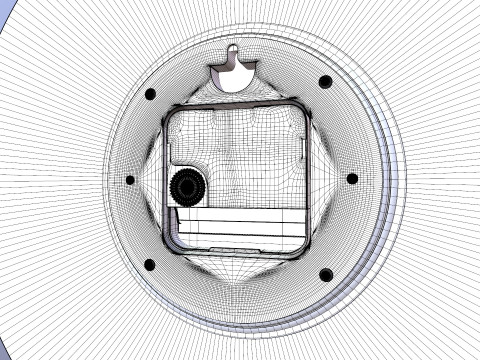 Jam Dinding Model 3D