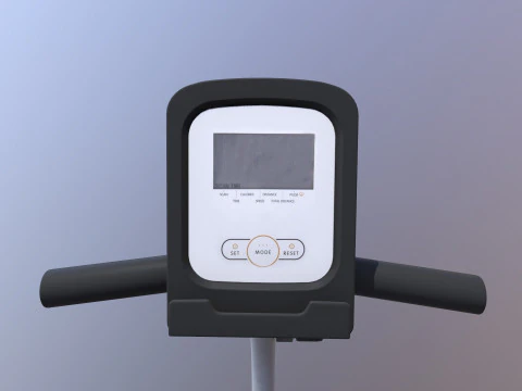 Sepeda Telentang Model 3D