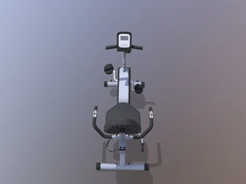 Sepeda Telentang Model 3D