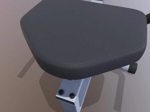 Sepeda Telentang Model 3D