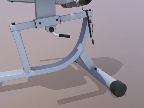 Sepeda Telentang Model 3D