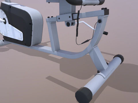 Sepeda Telentang Model 3D