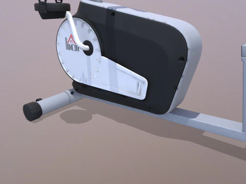 Sepeda Telentang Model 3D