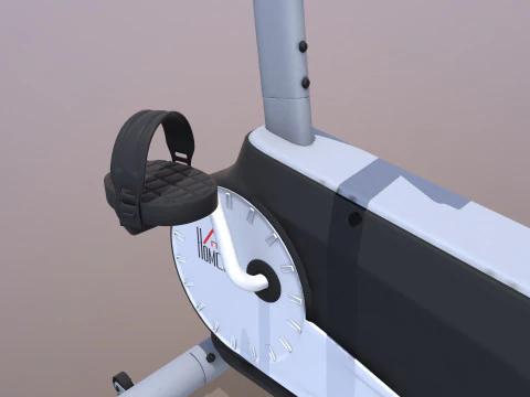 Sepeda Telentang Model 3D