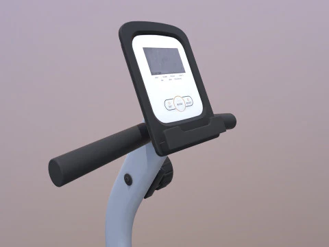 Sepeda Telentang Model 3D